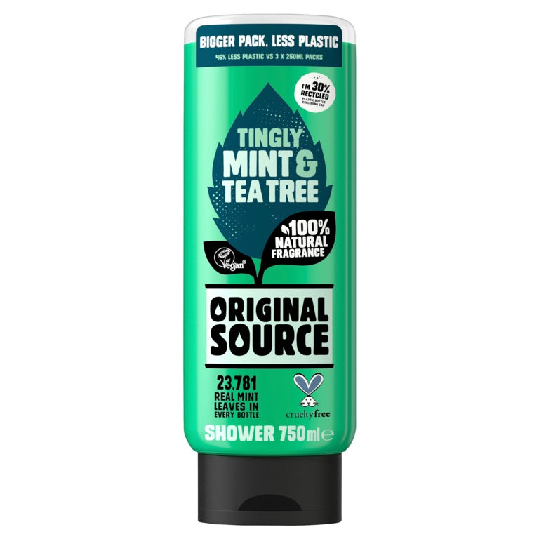 Original Source Tingly Mint & Tea Tree Shower Gel 750ml