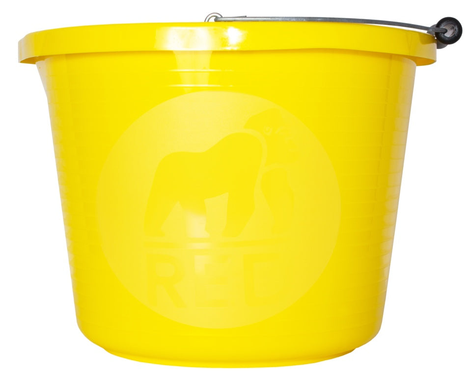 Red Gorilla Premium Bucket 15L Yellow