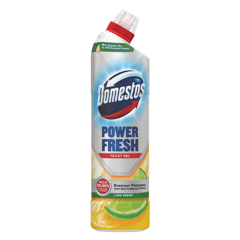 Domestos Power Fresh Toilet Gel 750ml Lime