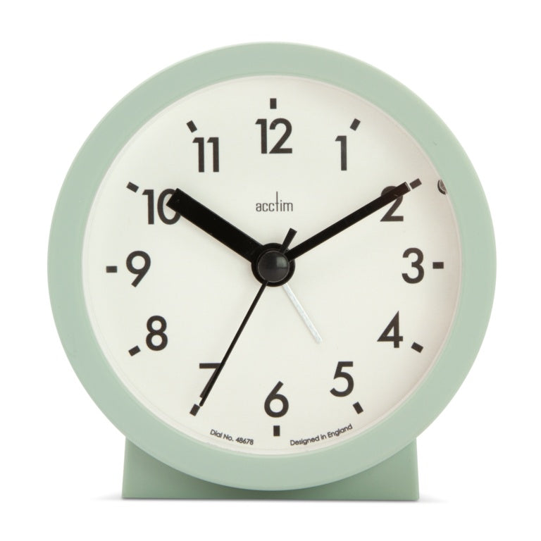 Gaby Alarm Clock With Snooze Cool Mint