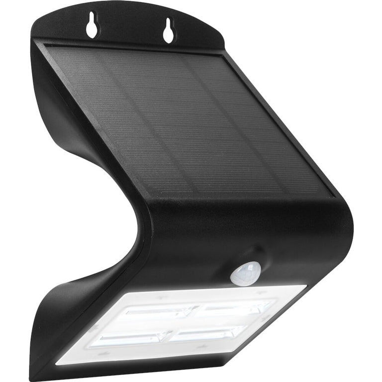 Luceco Solar Wall Light & PIR Sensor 400 lumens / 3.2w / IP44