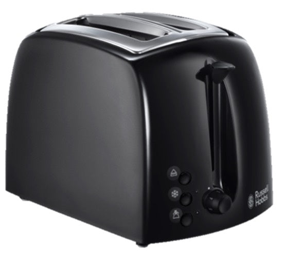 Russell Hobbs Textures Toaster Black 2 Slice