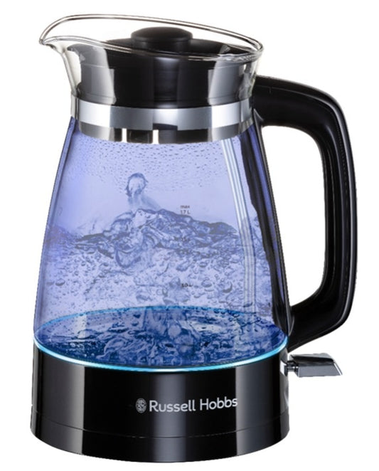 Russell Hobbs Classic Glass Kettle Black