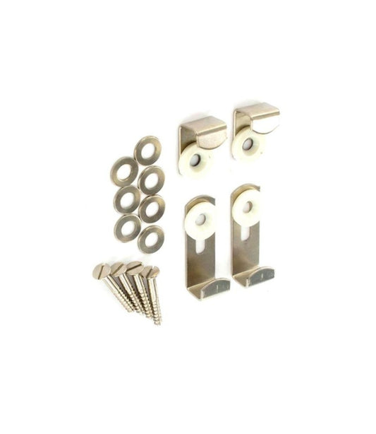 Securit Mirror Brackets Adjustable Nickel Plated 1 Set