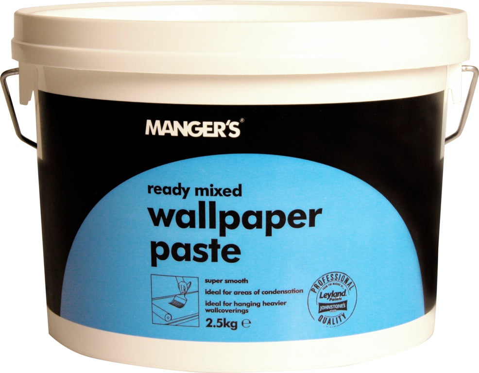 Mangers Heavy Duty Ready Mixed Wallpaper Adhesive 2.5kg