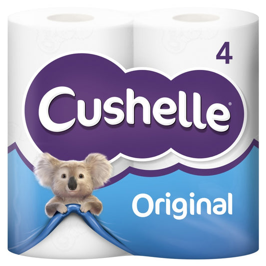 Cushelle Toilet Roll Pack 4