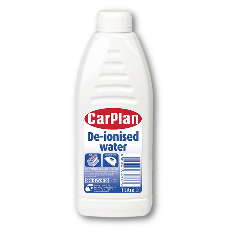 Carplan De-Ionised Water 1L