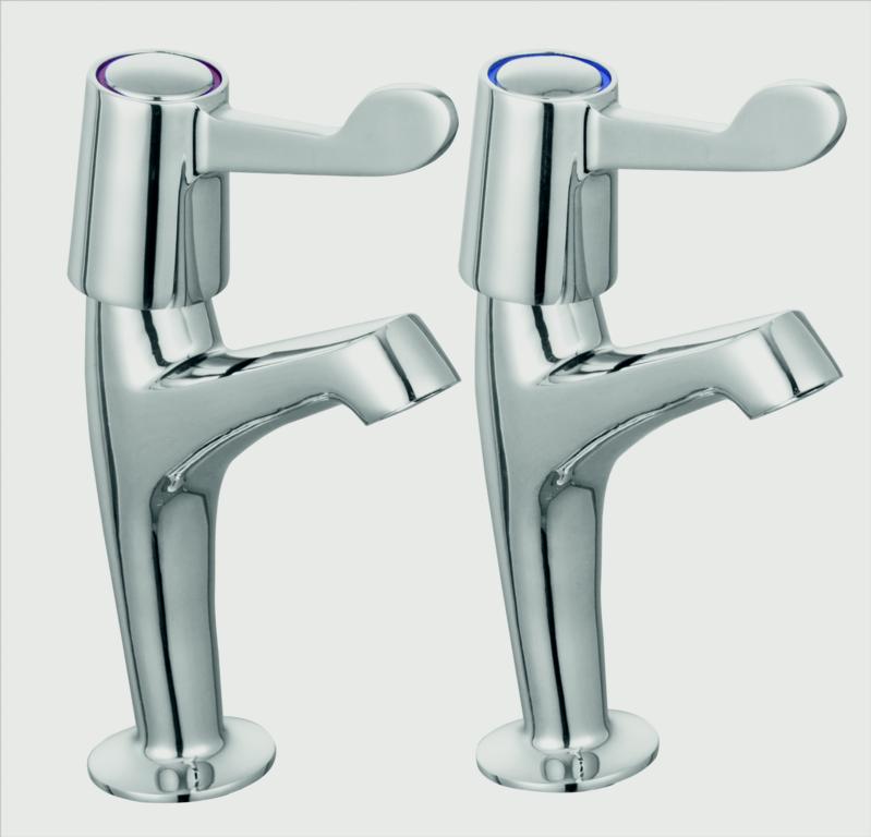 SP Rhodes Lever Sink Taps H 166mm W 118mm D 43mm