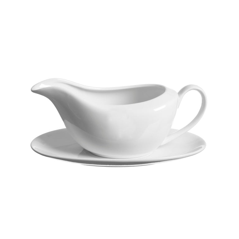 Price & Kensington Simplicity Gravy Boat & Saucer Gravy Boat & Saucer