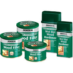 Ronseal High Performance Wood Filler 550g Dark