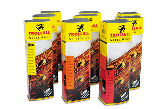 Trollull Steel Wool Grade 00 200g Sleeves