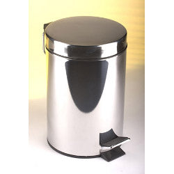 Kingfisher Pedal Bin Stainless Steel 5L