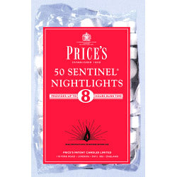 Price's Candles Sentinel Nightlights Pack 50